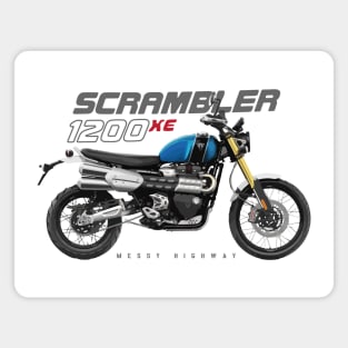 Triumph Scrambler 1200 XE 20 blue, sl Magnet